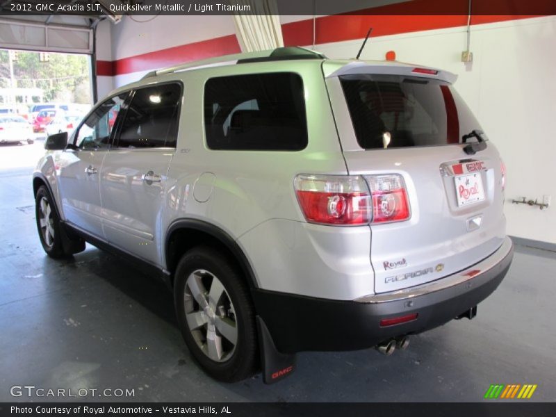 Quicksilver Metallic / Light Titanium 2012 GMC Acadia SLT