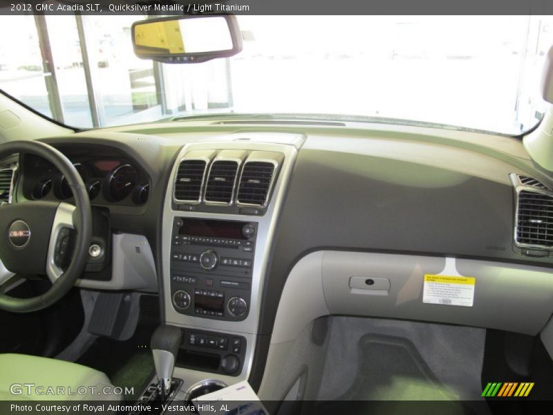 Quicksilver Metallic / Light Titanium 2012 GMC Acadia SLT