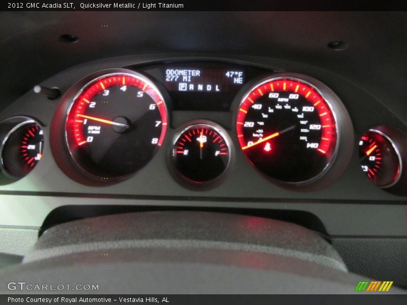 Quicksilver Metallic / Light Titanium 2012 GMC Acadia SLT