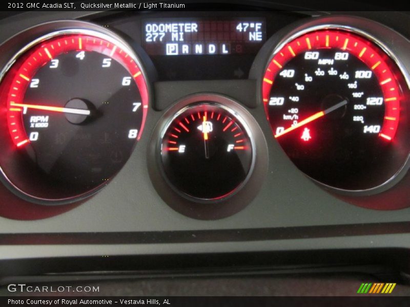 Quicksilver Metallic / Light Titanium 2012 GMC Acadia SLT