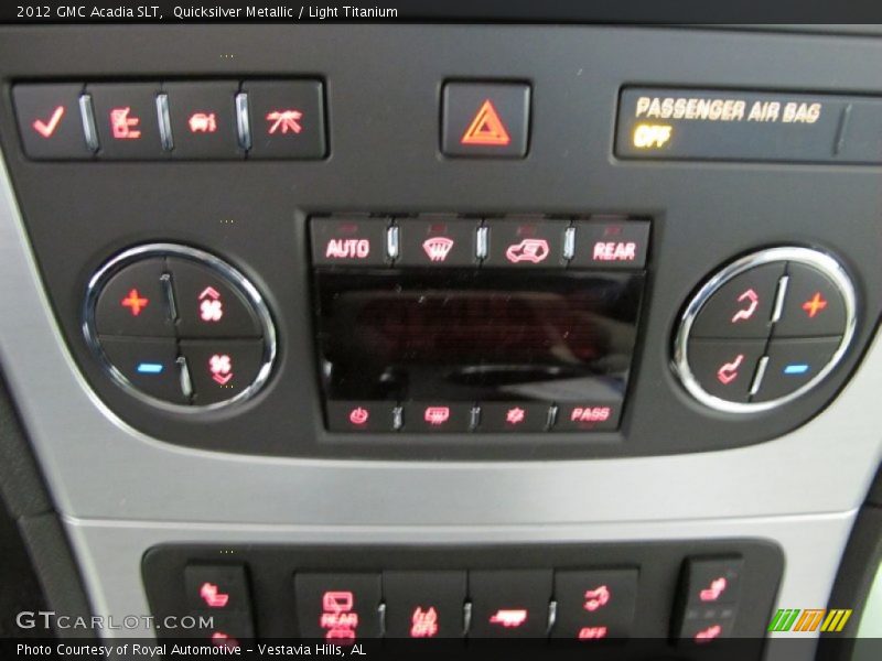 Quicksilver Metallic / Light Titanium 2012 GMC Acadia SLT