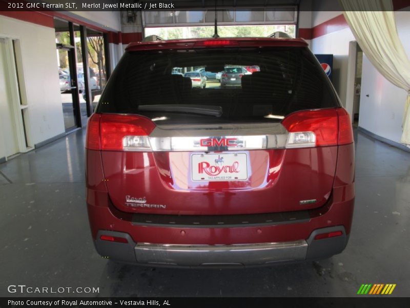 Merlot Jewel Metallic / Jet Black 2012 GMC Terrain SLT