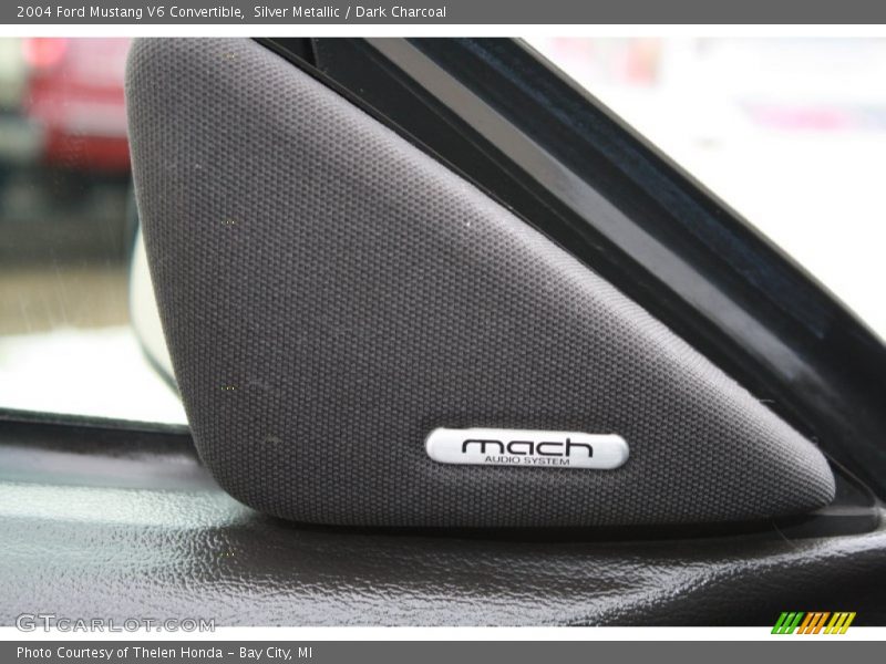 Silver Metallic / Dark Charcoal 2004 Ford Mustang V6 Convertible