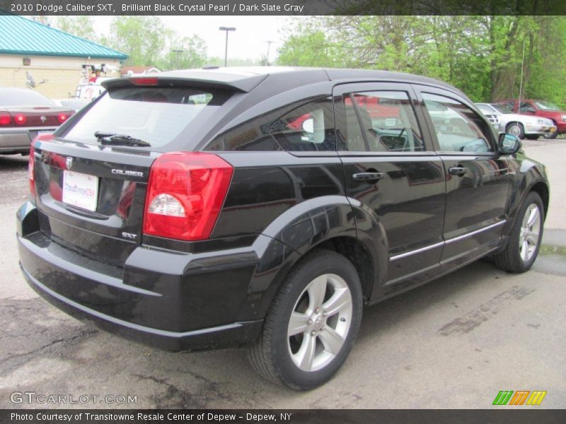 Brilliant Black Crystal Pearl / Dark Slate Gray 2010 Dodge Caliber SXT