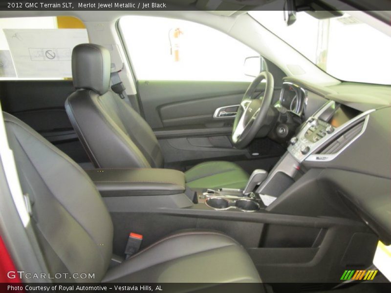 Merlot Jewel Metallic / Jet Black 2012 GMC Terrain SLT