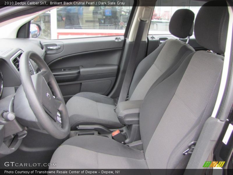 Brilliant Black Crystal Pearl / Dark Slate Gray 2010 Dodge Caliber SXT