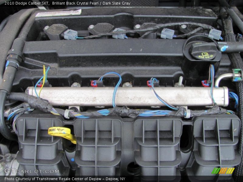 Brilliant Black Crystal Pearl / Dark Slate Gray 2010 Dodge Caliber SXT