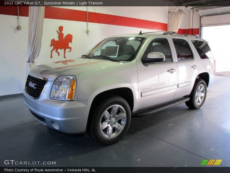 Quicksilver Metallic / Light Titanium 2012 GMC Yukon SLT