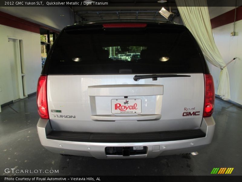 Quicksilver Metallic / Light Titanium 2012 GMC Yukon SLT