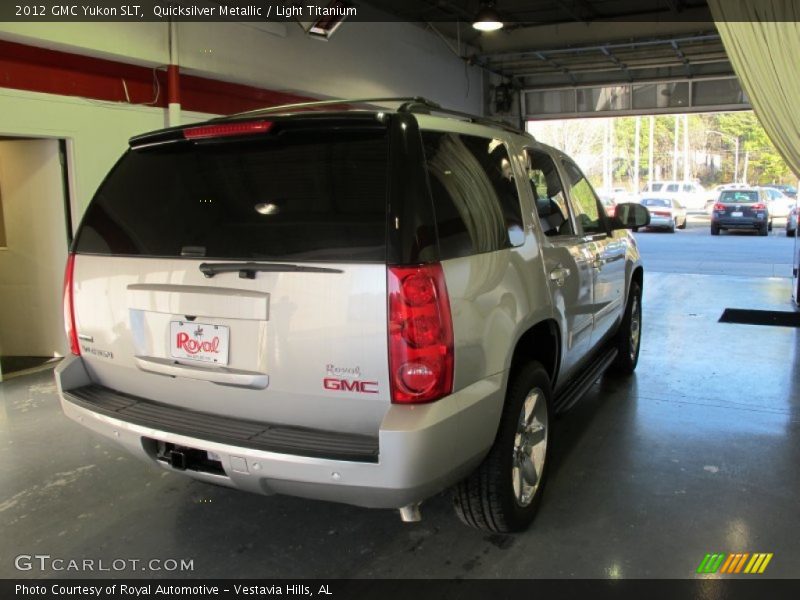 Quicksilver Metallic / Light Titanium 2012 GMC Yukon SLT