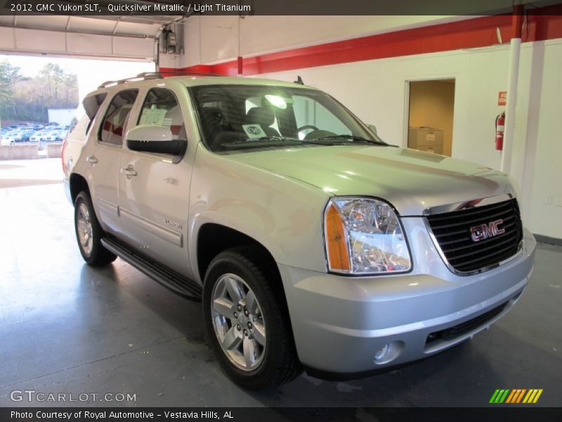 Quicksilver Metallic / Light Titanium 2012 GMC Yukon SLT