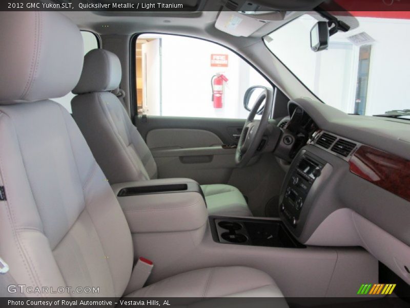 Quicksilver Metallic / Light Titanium 2012 GMC Yukon SLT