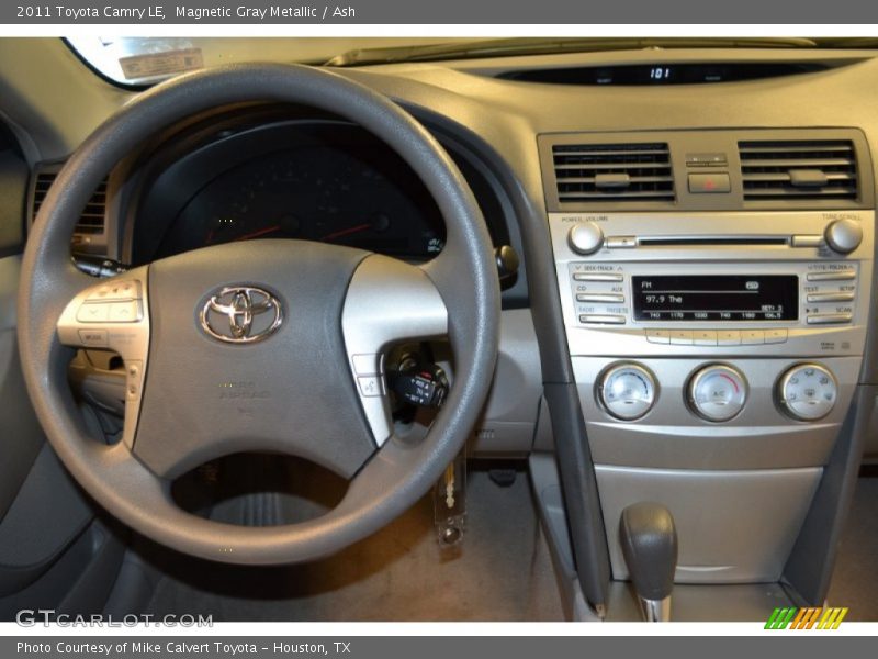 Magnetic Gray Metallic / Ash 2011 Toyota Camry LE