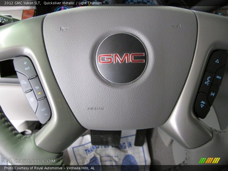 Quicksilver Metallic / Light Titanium 2012 GMC Yukon SLT