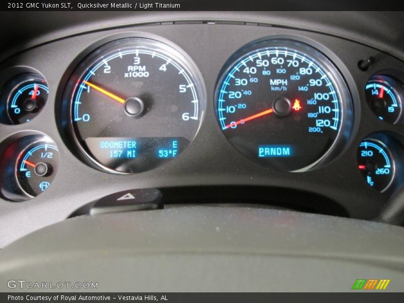 Quicksilver Metallic / Light Titanium 2012 GMC Yukon SLT