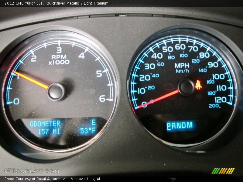 Quicksilver Metallic / Light Titanium 2012 GMC Yukon SLT