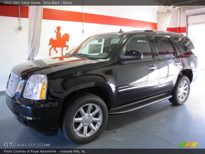 Onyx Black / Ebony 2012 GMC Yukon Denali