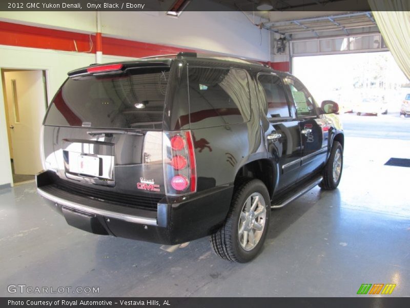 Onyx Black / Ebony 2012 GMC Yukon Denali