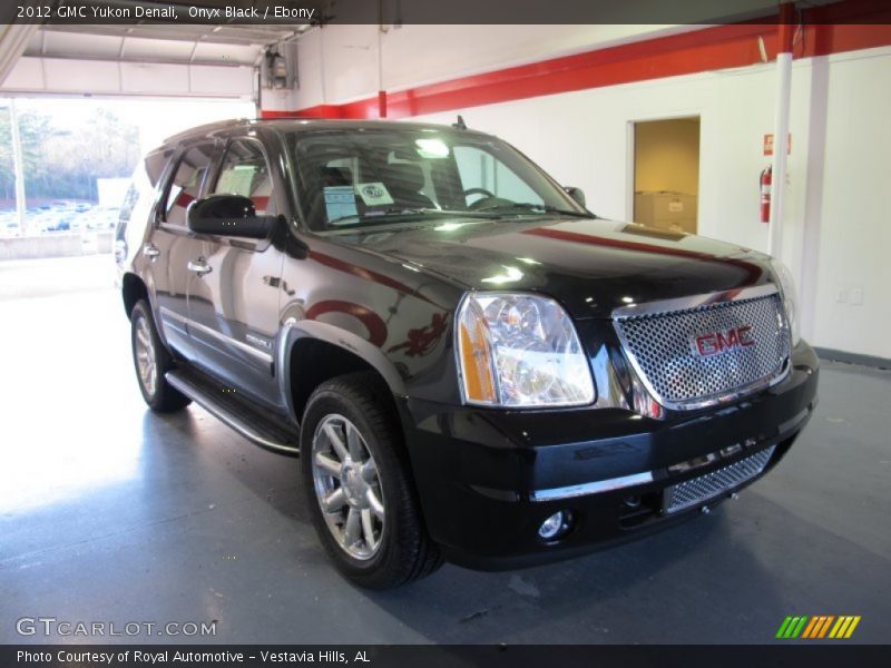 Onyx Black / Ebony 2012 GMC Yukon Denali