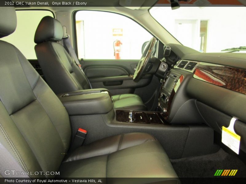 Onyx Black / Ebony 2012 GMC Yukon Denali