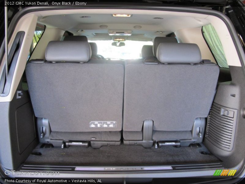 Onyx Black / Ebony 2012 GMC Yukon Denali