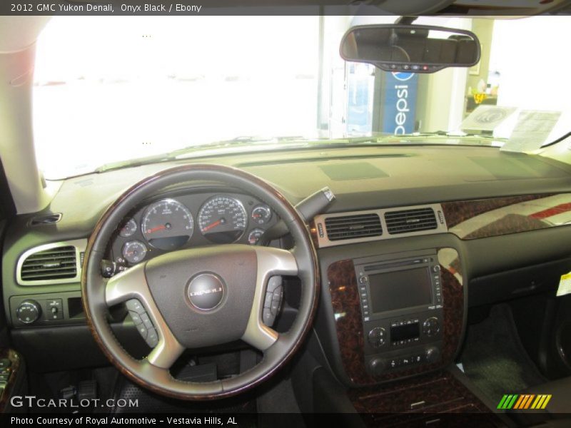 Onyx Black / Ebony 2012 GMC Yukon Denali