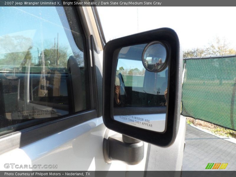 Bright Silver Metallic / Dark Slate Gray/Medium Slate Gray 2007 Jeep Wrangler Unlimited X
