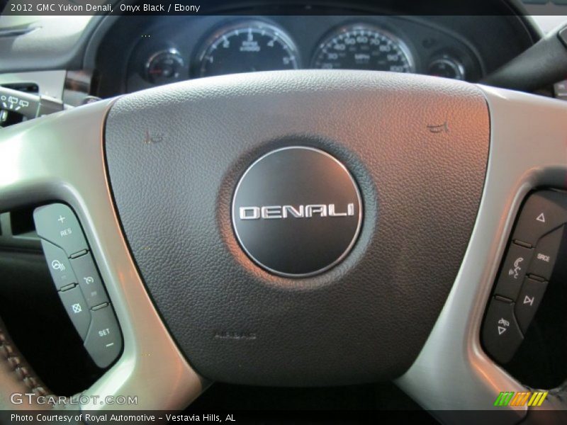 Onyx Black / Ebony 2012 GMC Yukon Denali