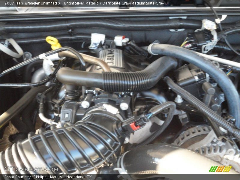 Bright Silver Metallic / Dark Slate Gray/Medium Slate Gray 2007 Jeep Wrangler Unlimited X