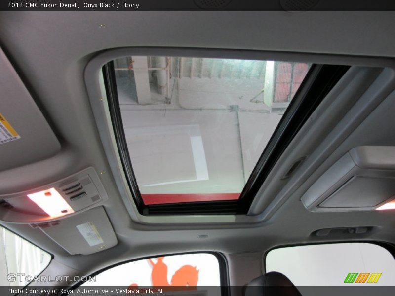 Onyx Black / Ebony 2012 GMC Yukon Denali