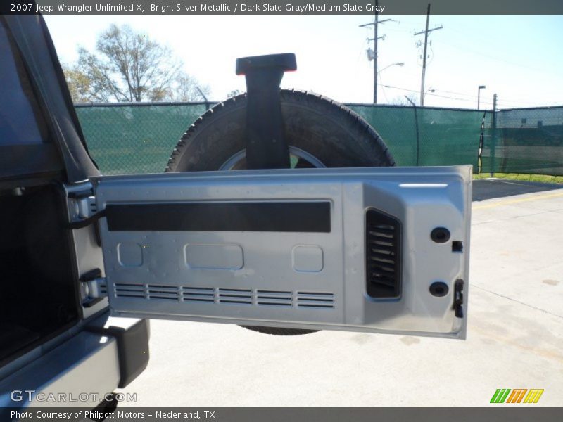 Bright Silver Metallic / Dark Slate Gray/Medium Slate Gray 2007 Jeep Wrangler Unlimited X
