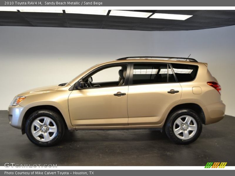 Sandy Beach Metallic / Sand Beige 2010 Toyota RAV4 I4