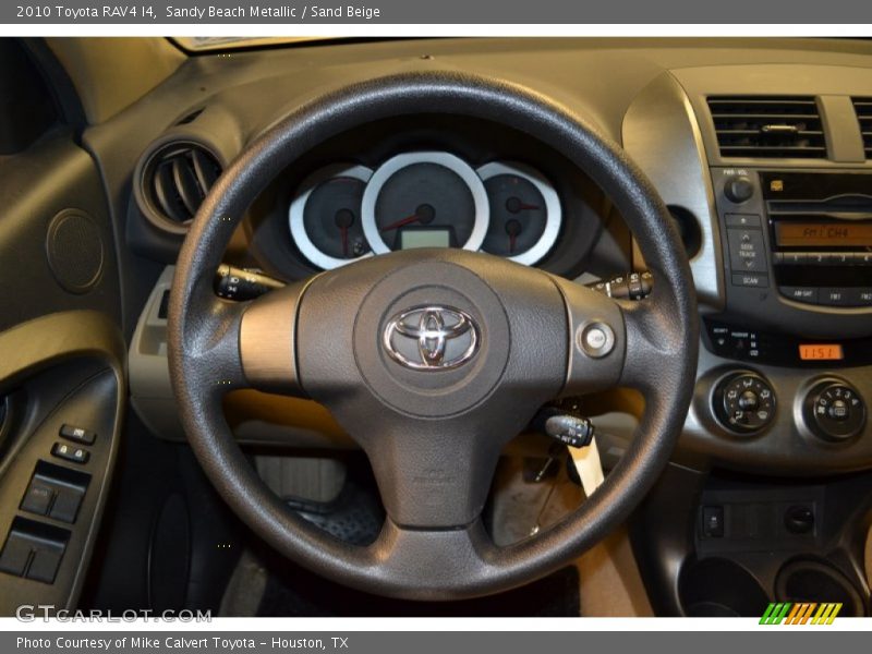 Sandy Beach Metallic / Sand Beige 2010 Toyota RAV4 I4