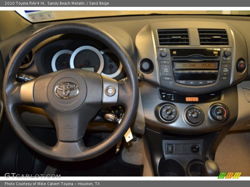 Sandy Beach Metallic / Sand Beige 2010 Toyota RAV4 I4