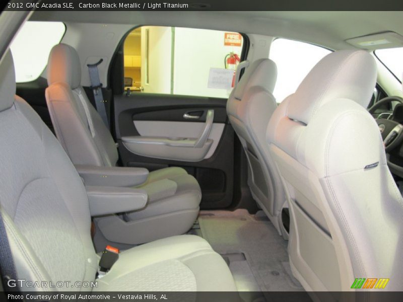 Carbon Black Metallic / Light Titanium 2012 GMC Acadia SLE