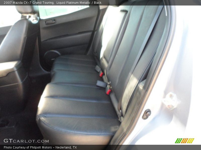 Liquid Platinum Metallic / Black 2007 Mazda CX-7 Grand Touring