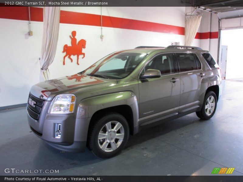 Mocha Steel Metallic / Brownstone 2012 GMC Terrain SLT