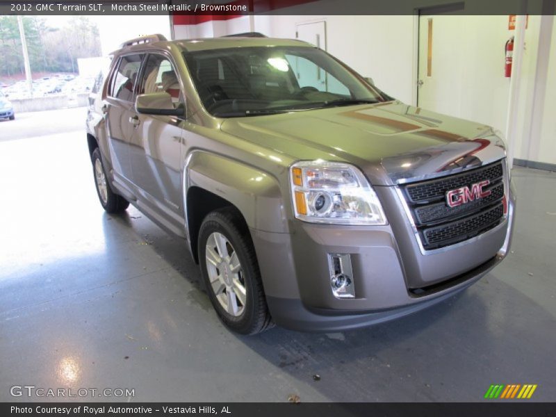Mocha Steel Metallic / Brownstone 2012 GMC Terrain SLT