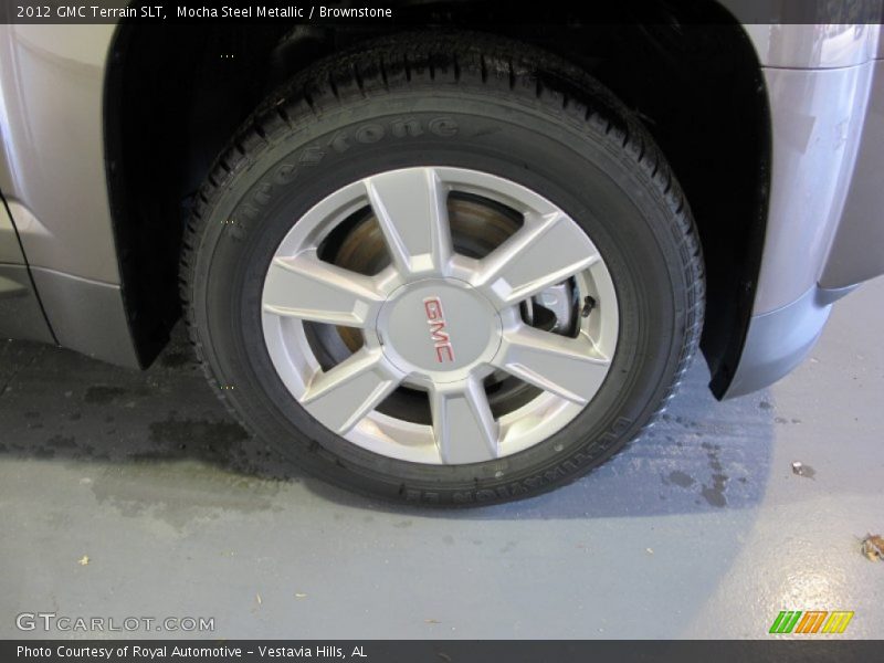 Mocha Steel Metallic / Brownstone 2012 GMC Terrain SLT