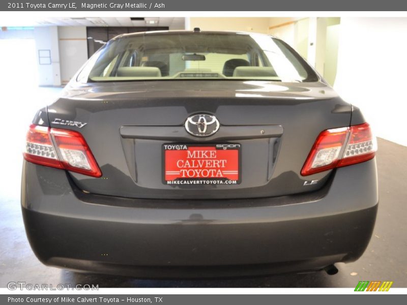 Magnetic Gray Metallic / Ash 2011 Toyota Camry LE