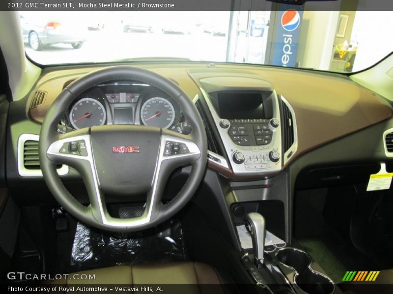 Mocha Steel Metallic / Brownstone 2012 GMC Terrain SLT