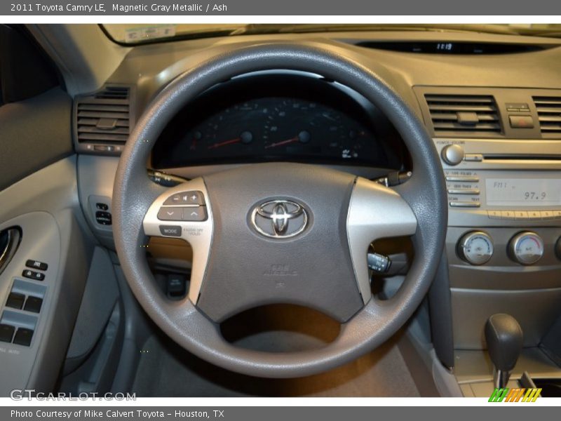 Magnetic Gray Metallic / Ash 2011 Toyota Camry LE