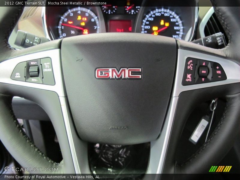 Mocha Steel Metallic / Brownstone 2012 GMC Terrain SLT