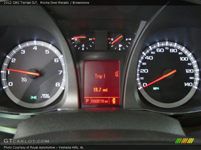 Mocha Steel Metallic / Brownstone 2012 GMC Terrain SLT