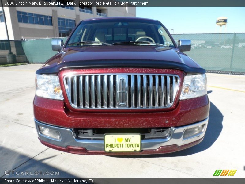 Dark Toreador Red Metallic / Light Parchment 2006 Lincoln Mark LT SuperCrew
