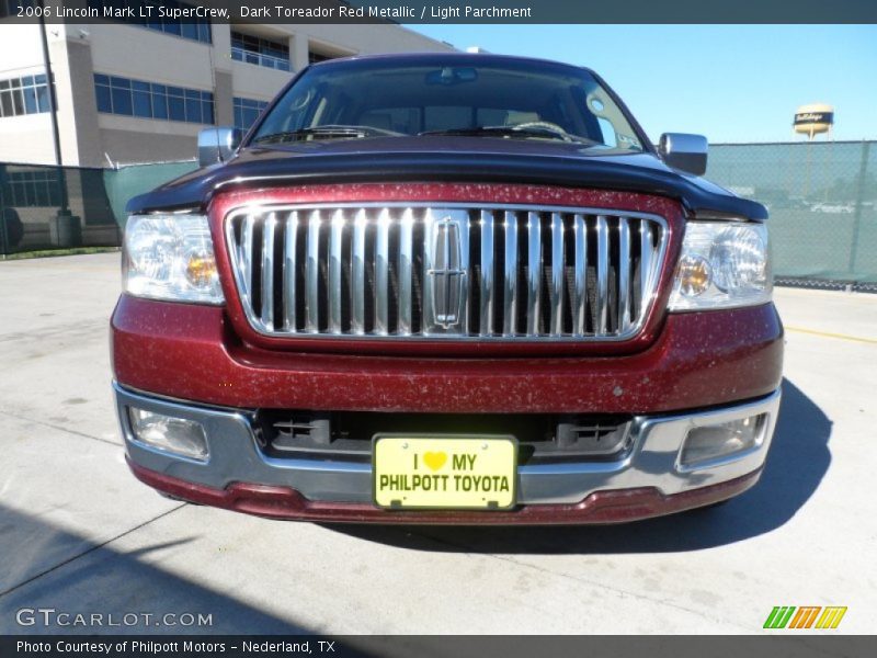 Dark Toreador Red Metallic / Light Parchment 2006 Lincoln Mark LT SuperCrew