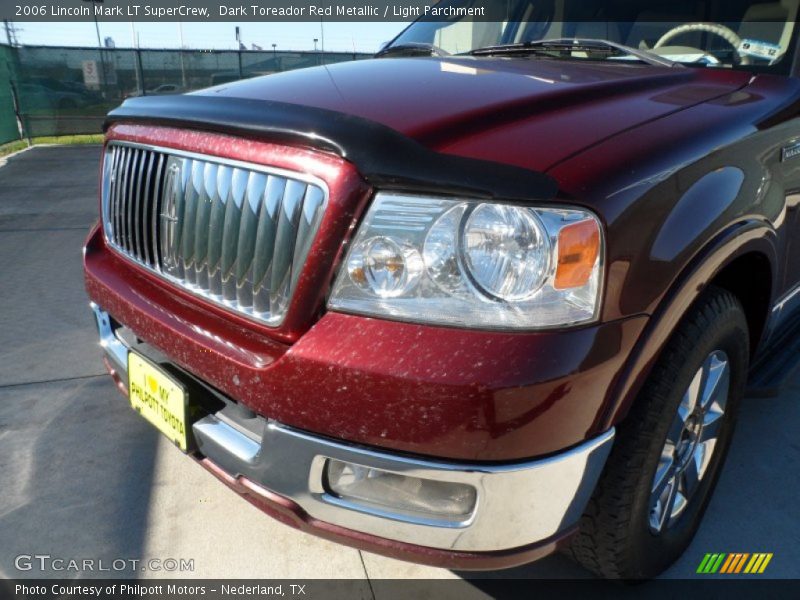 Dark Toreador Red Metallic / Light Parchment 2006 Lincoln Mark LT SuperCrew