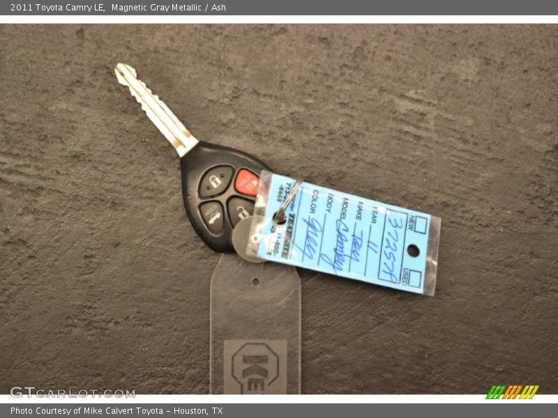 Magnetic Gray Metallic / Ash 2011 Toyota Camry LE