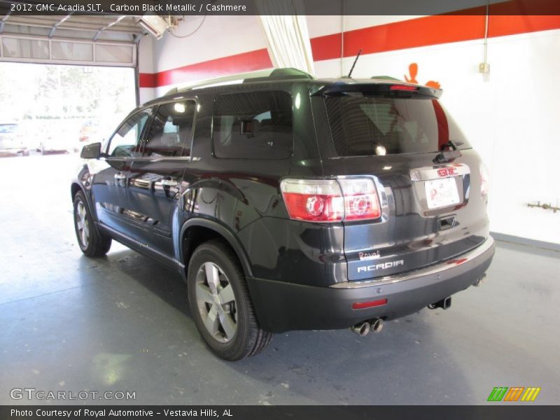 Carbon Black Metallic / Cashmere 2012 GMC Acadia SLT