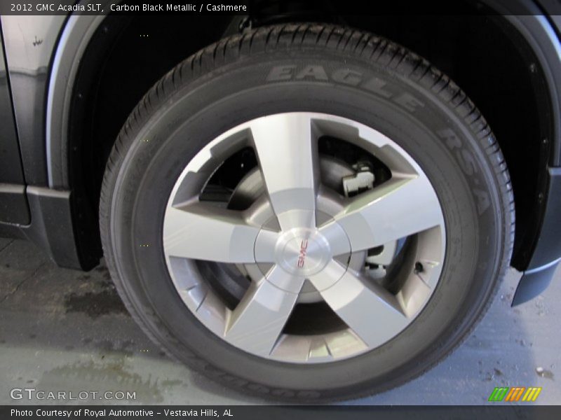 Carbon Black Metallic / Cashmere 2012 GMC Acadia SLT